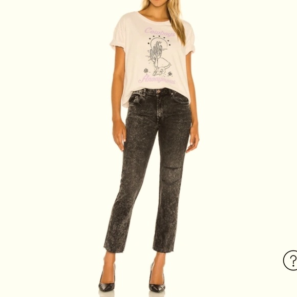 Free People Denim - FREE PEOPLE Bixen Cigarette Jeans In Rock & Roll
